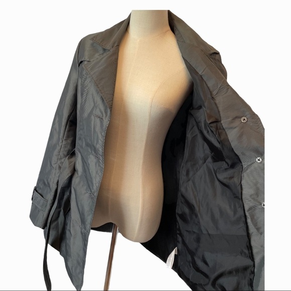 Reitmans grey belted spring fall  dressy jacket - Picture 6 of 10